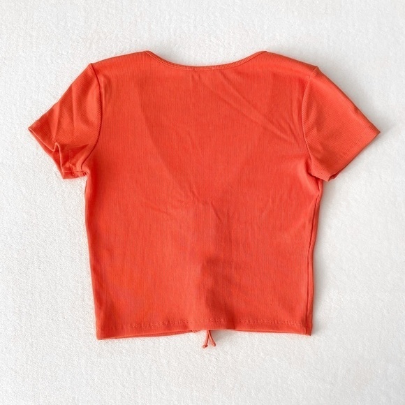 WILFRED Tie Front T-Shirt - Picture 8 of 9